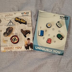 CROCS Harry Potter Jibbitz Charm Set - Black, Yellow, Red, Green